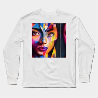 Multidimensional Swirls, Twelve Long Sleeve T-Shirt